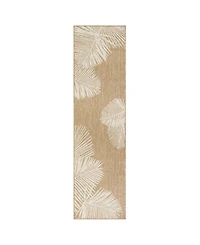 Liora Manne' Carmel Palm 1'11" x 7'6" Runner Rug