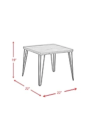 Picket House Furnishings Dunbar Square End Table