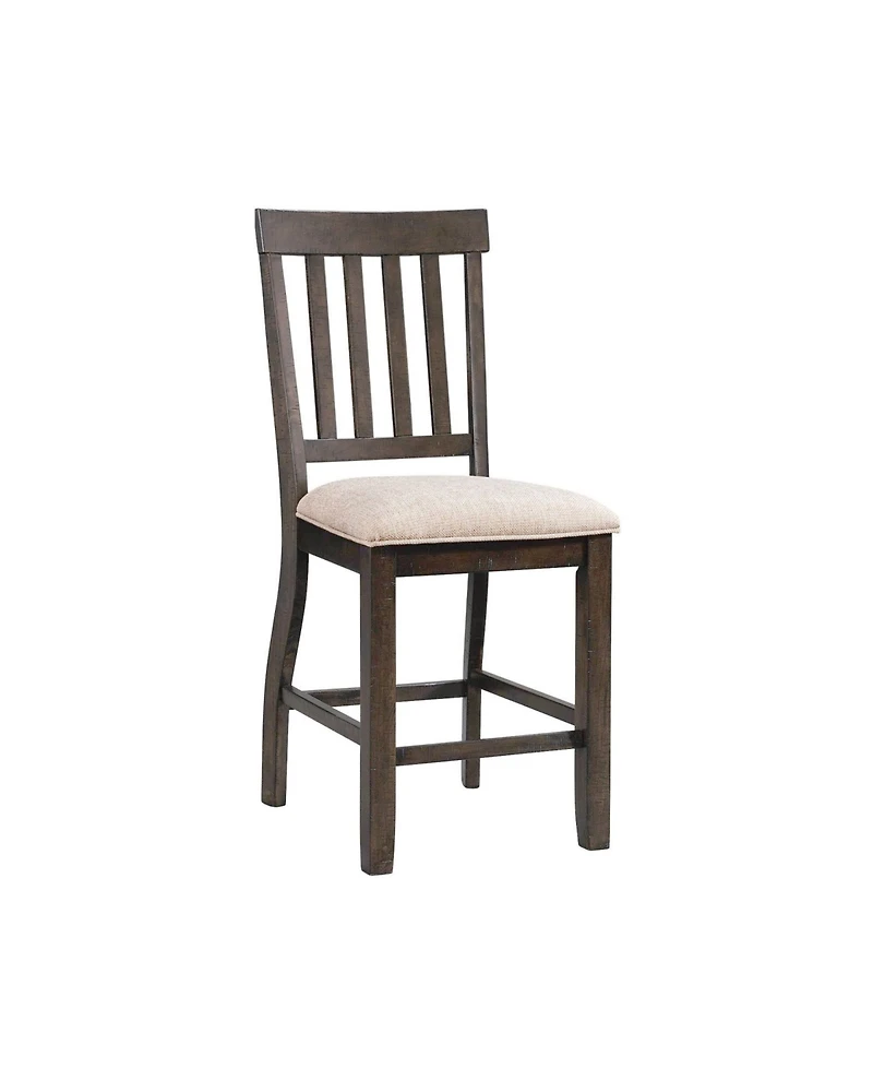 Picket House Furnishings Stanford Counter Slat Back Side Chair Set