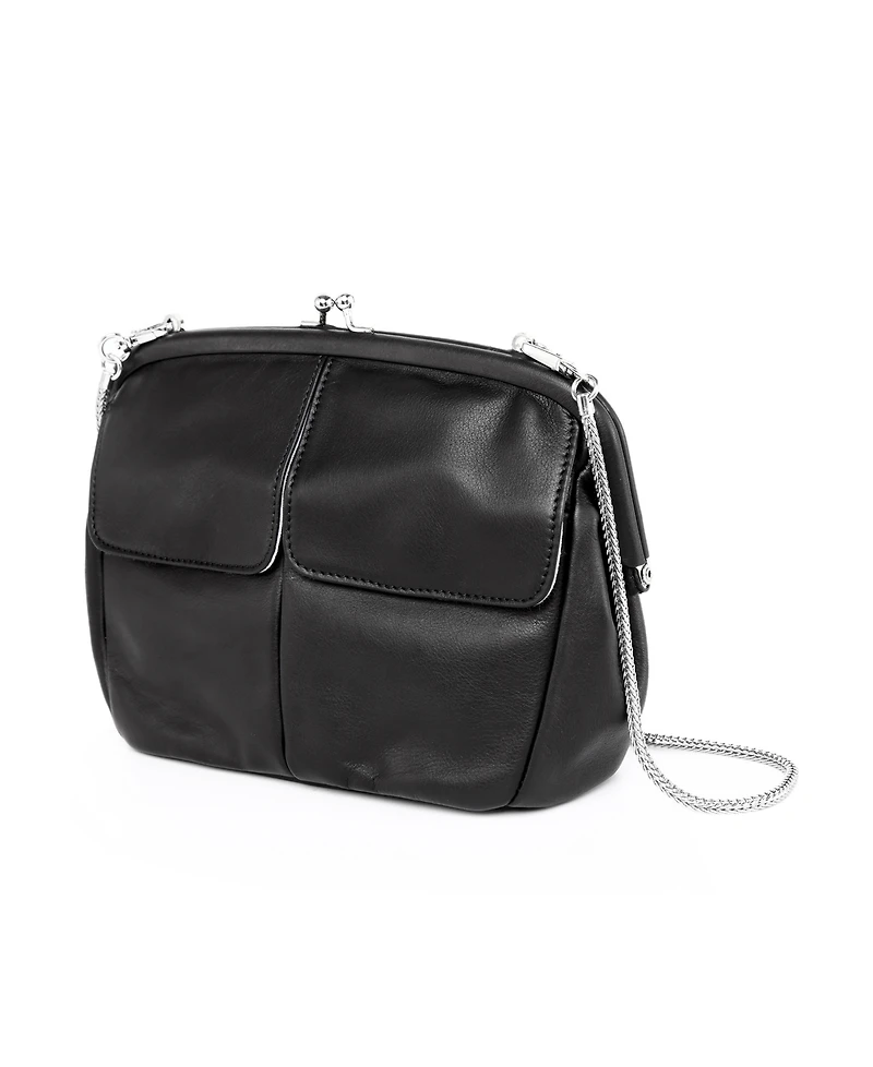 Old Trend Women's Genuine Leather Pac Shell Crossbody