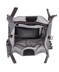 Old Trend Women's Genuine Leather Daisy Tote Bag