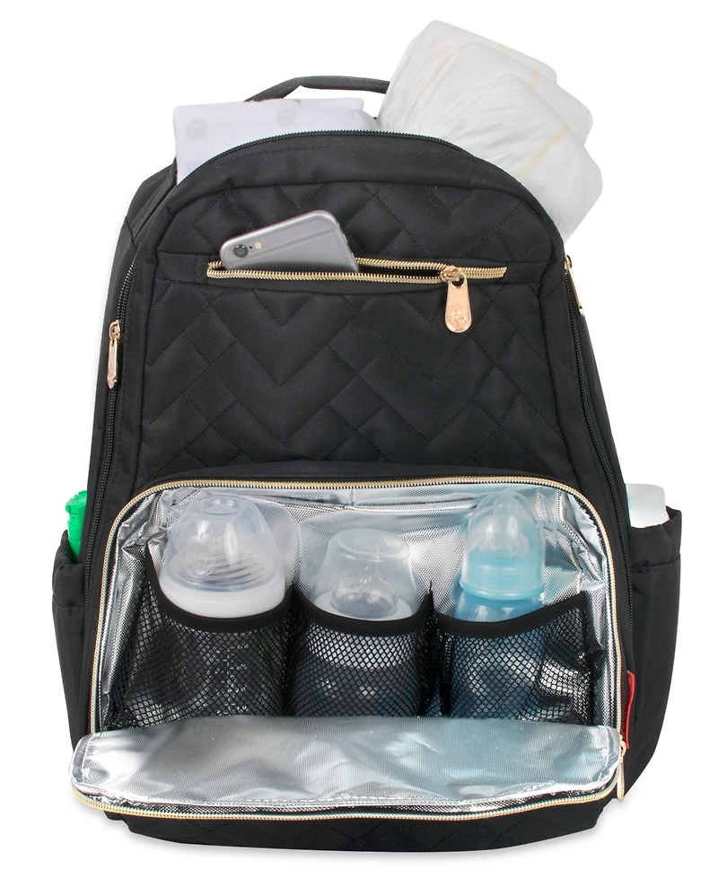 Fisher Price Signature Quilt Diaper Backpack
