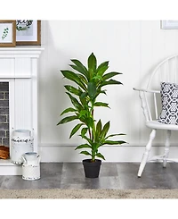 Nearly Natural Dracaena Artificial Plant, Real Touch