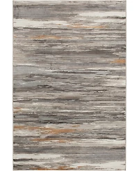 Closeout! Portland Textiles Adorn Maris Gray 7'10" x 9'10" Area Rug