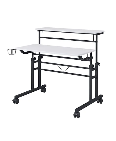 Techni Mobili Rolling and Adjustable Writing Desk