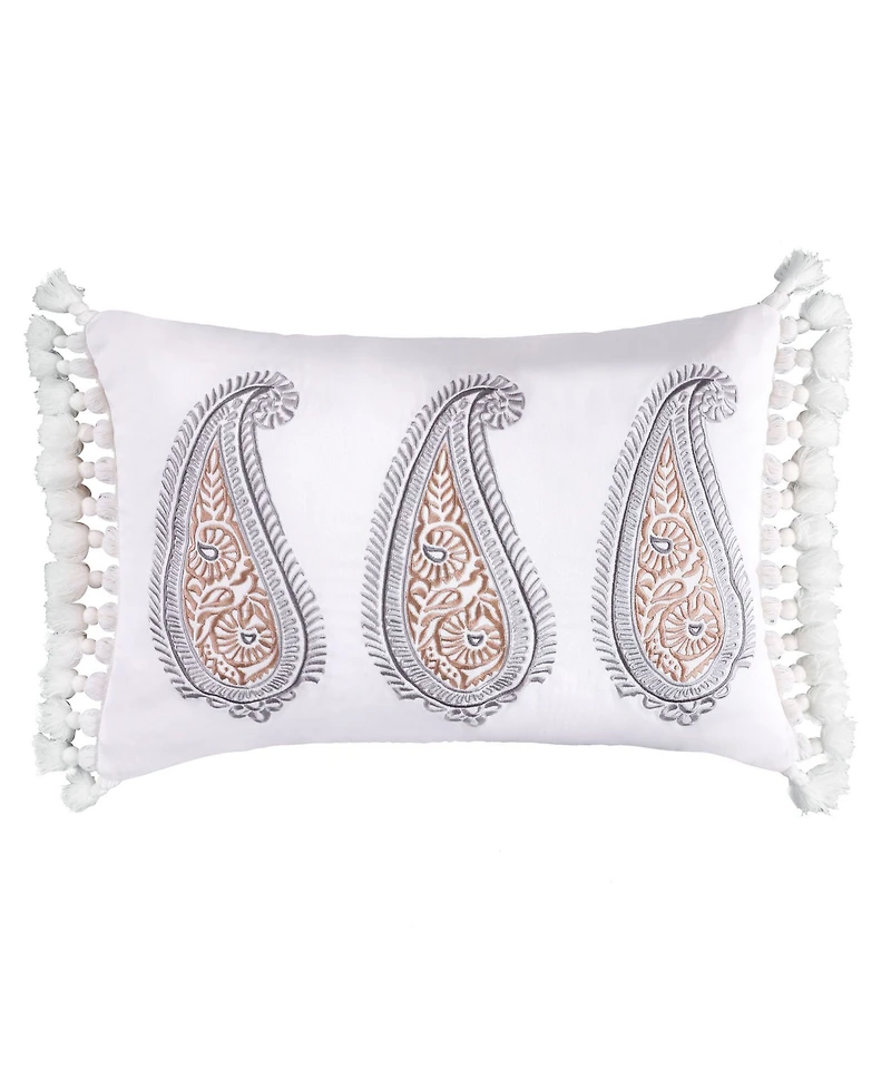 Levtex Tamsin Flower Decorative Pillow, 14" x 20"