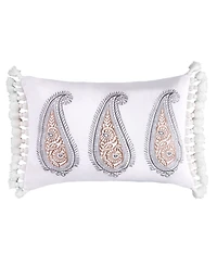 Levtex Tamsin Flower Decorative Pillow, 14" x 20"