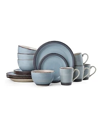 Pfaltzgraff Sadie Blue 16 Pc. Dinnerware Set, Service for 4