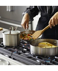 KitchenAid 3-Ply Base Stainless Steel 11 Piece Cookware Induction Pots and Pans Set