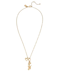 Coach Signature C Starter Necklace, 16" + 2" extender