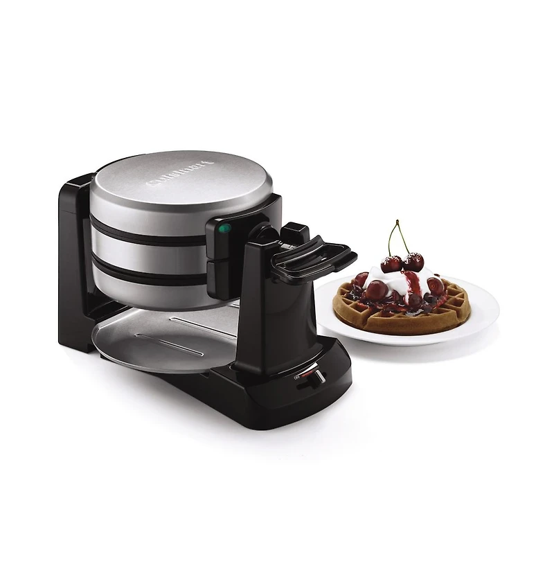 Cuisinart Waf-F40NAS Nonstick Double Flip Belgian Waffle Maker