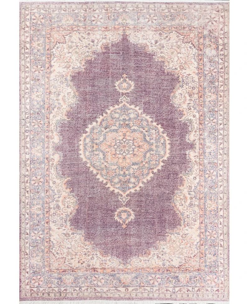 Momeni Helena Hel-5 Plum 5' x 8' Area Rug