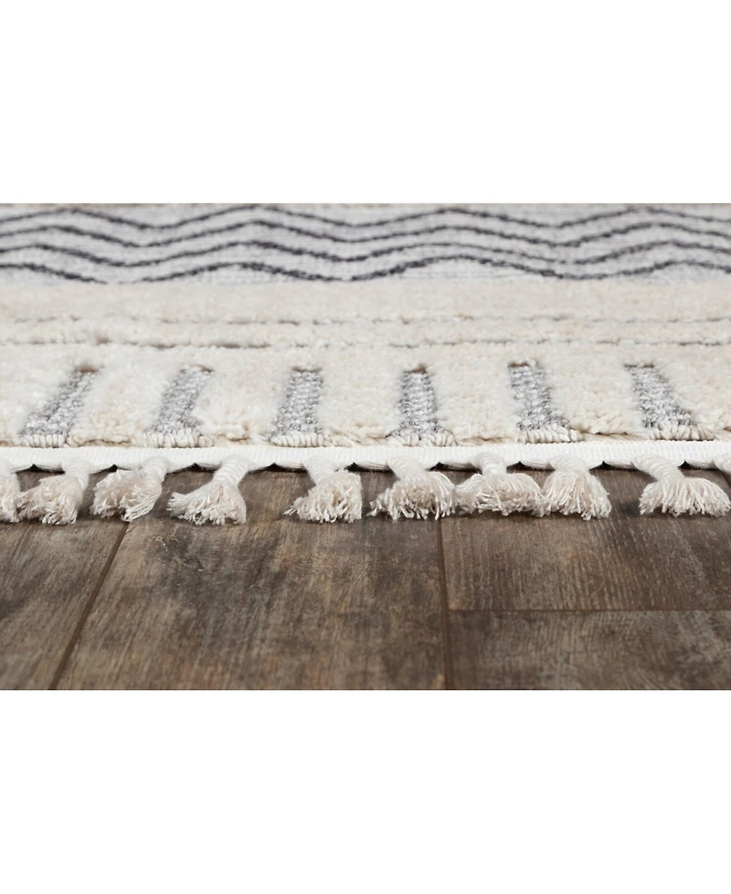 Momeni Odessa Ode-4 Gray 2'3" x 10' Runner Rug