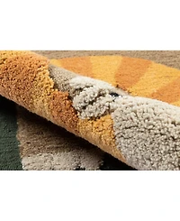 Momeni Atticus Atc-1 Green 4' x 6' Area Rug