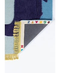 Momeni Atticus Atc-2 Blue 5' x 7' Area Rug