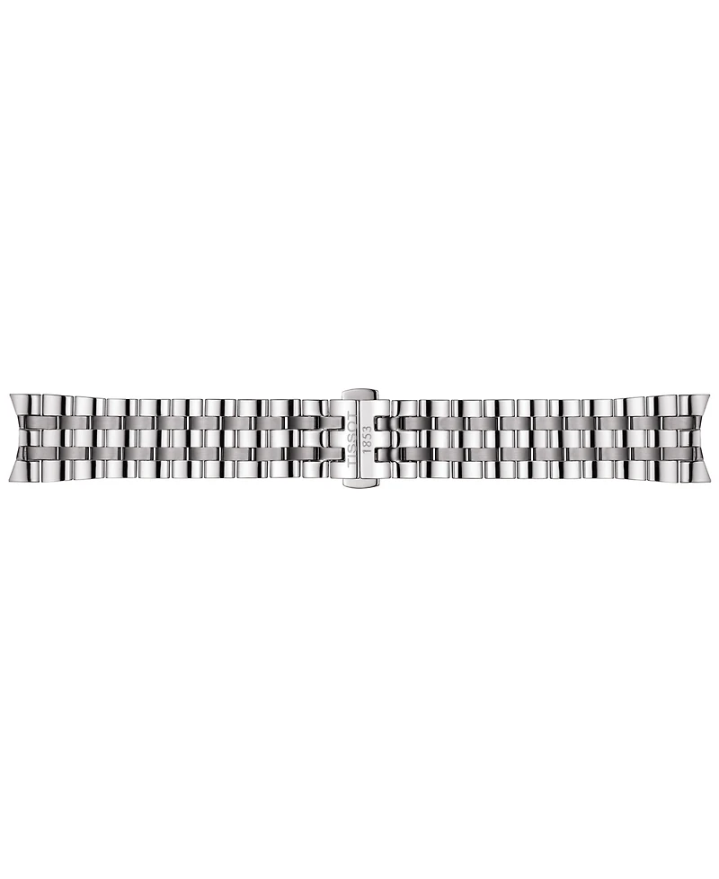 Tissot Men's Swiss Automatic Carson Premium Powermatic 80 Stainless Steel Bracelet Watch 40mm