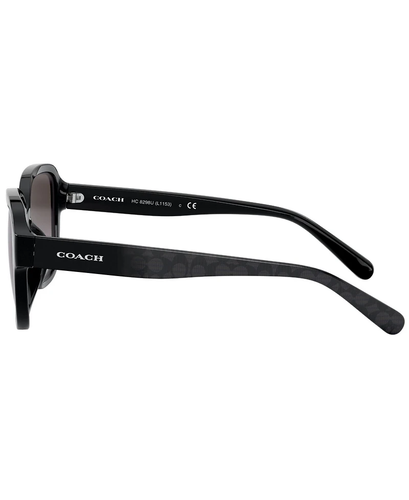 Coach Women's Sunglasses, HC8298U 57 L1153