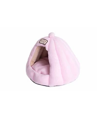 Armarkat pumpkin Like House Cat Bed For Indoor Cats, Tent with Removable Washable Cushioned Pillow C95GFS Soft PInk