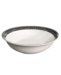Lorren Home Trends New Bone China 57 Piece Dinnerware Set- Service for 8