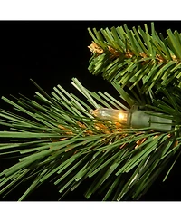 National Tree 10' Tiffany Fir Slim Tree with 800 Clear Lights