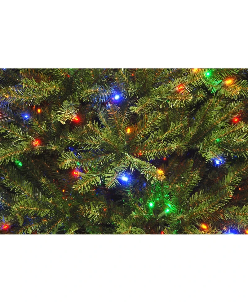 National Tree Company 10' Dunhill Fir Tree with 1200 Dual Color Led Lights and PowerConnect