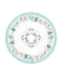 Laural Home Coastal Reef 70 Round Tablecloth