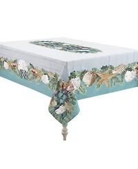 Laural Home Christmas By The Sea Tablecloth