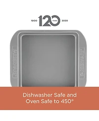 Farberware Nonstick Bakeware Perforated Pizza Pan and Baking Sheet Set, 2-Piece, Light Gray