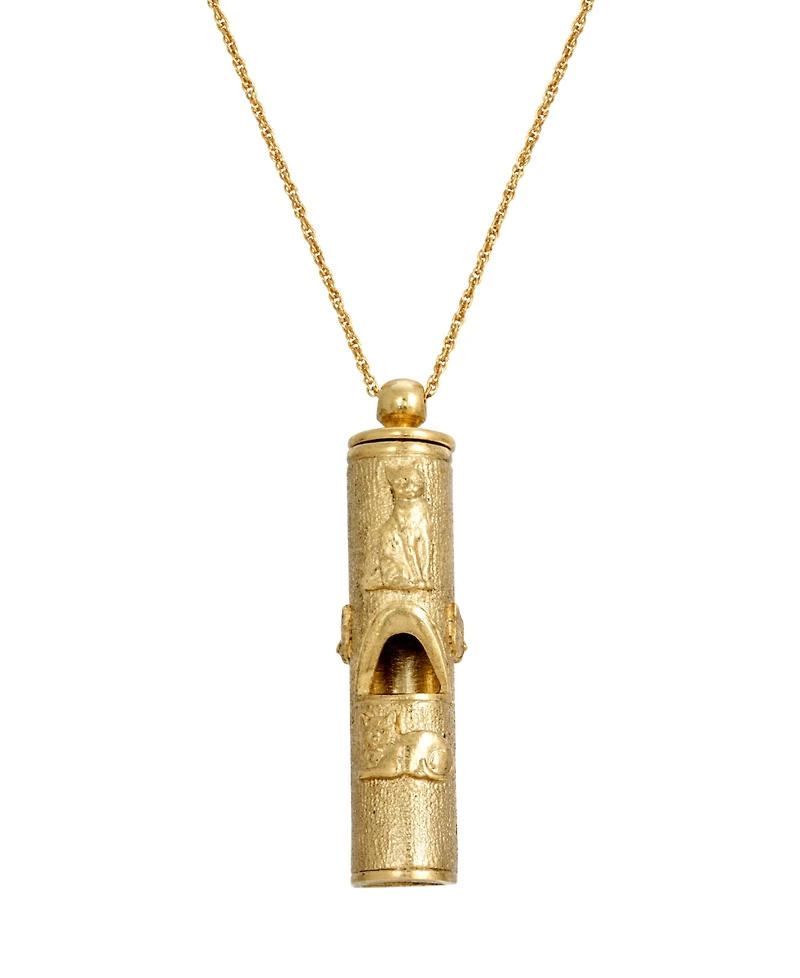 2028 Women's 14K Gold-tone Cat Whistle
