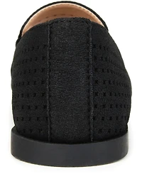 Journee Collection Women's Lucie Perforated Slip On Loafers