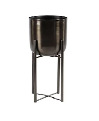 Bucket Planter with Stand, Set of 2