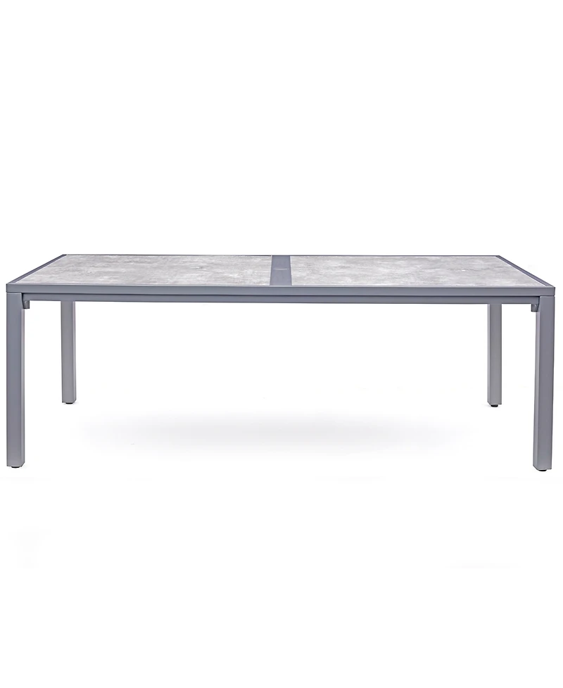 Closeout! Taft Aluminum 84" x 42" Rectangle Outdoor Dining Table, Created for Macy's