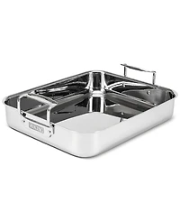 Viking 3-Ply Stainless Steel Roasting Pan with Nonstick Rack