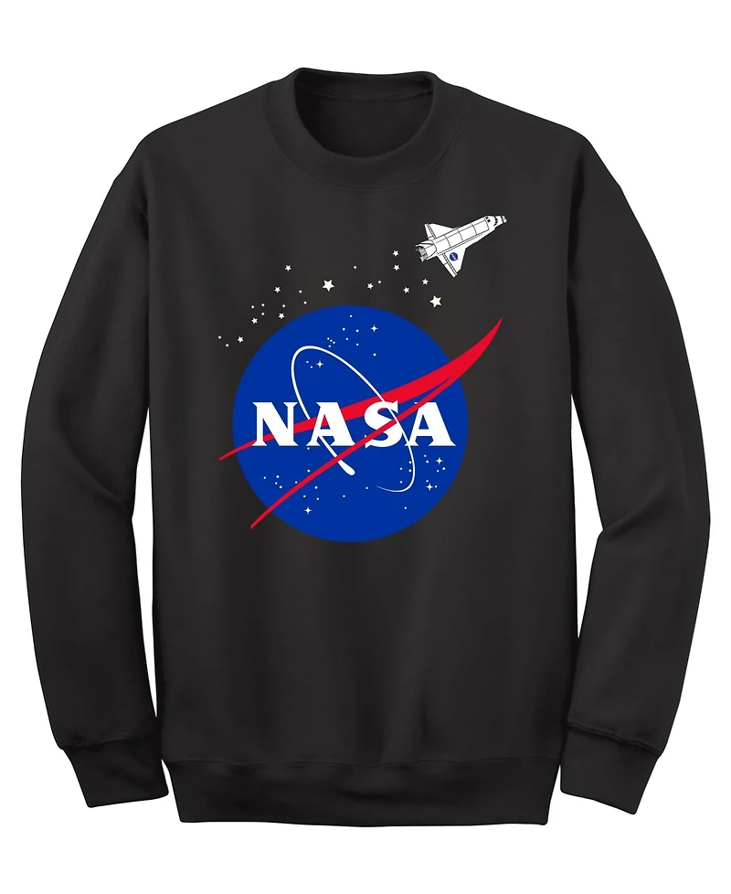 Men's Nasa Spaceship Crew Fleece Sweatshirt