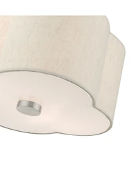 Solstice 2 Lights Semi Flush