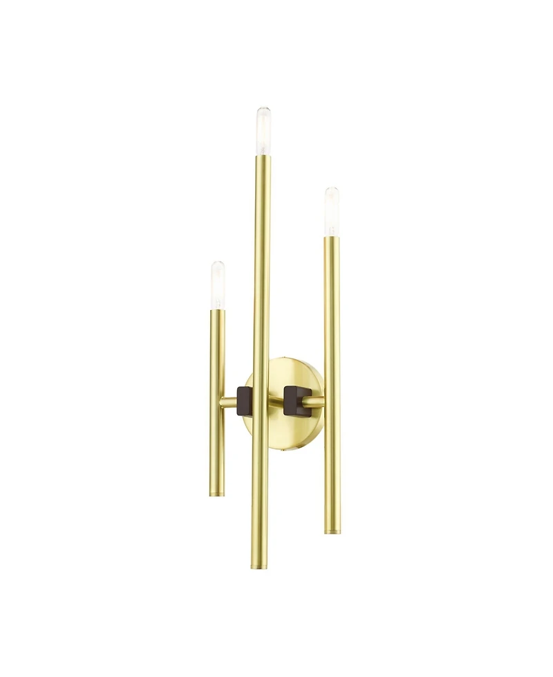Denmark 3 Lights Triple Sconce