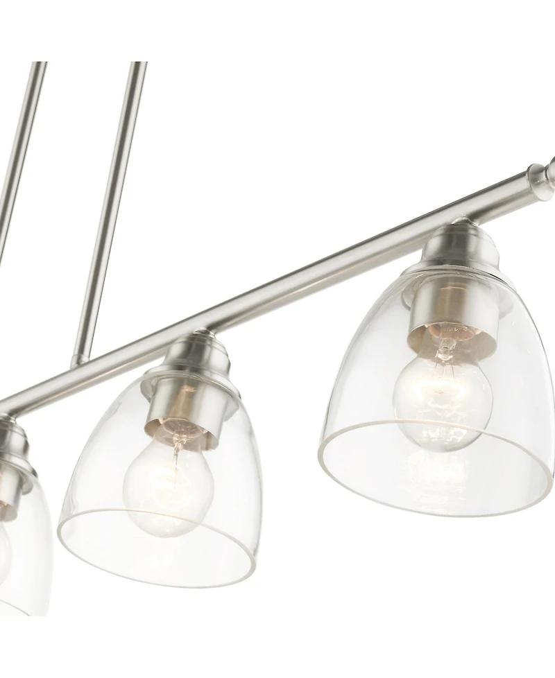 Montgomery 5 Lights Linear Chandelier