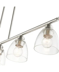 Montgomery 5 Lights Linear Chandelier