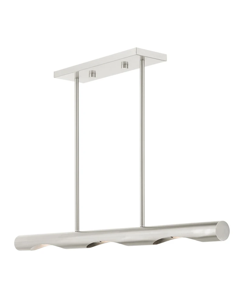Acra 3 Lights Linear Chandelier