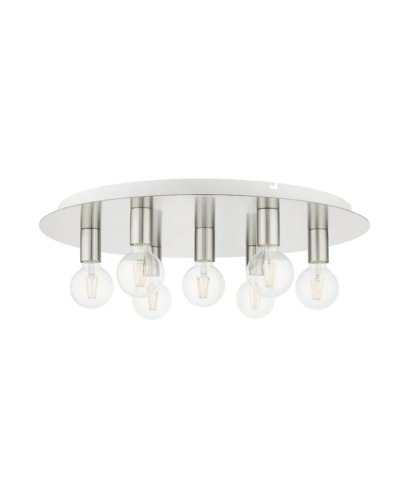 Hillview 7 Lights Flush Mount
