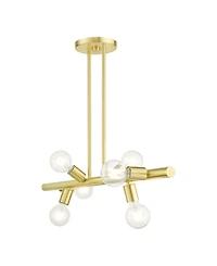 Bannister 6 Lights Linear Chandelier