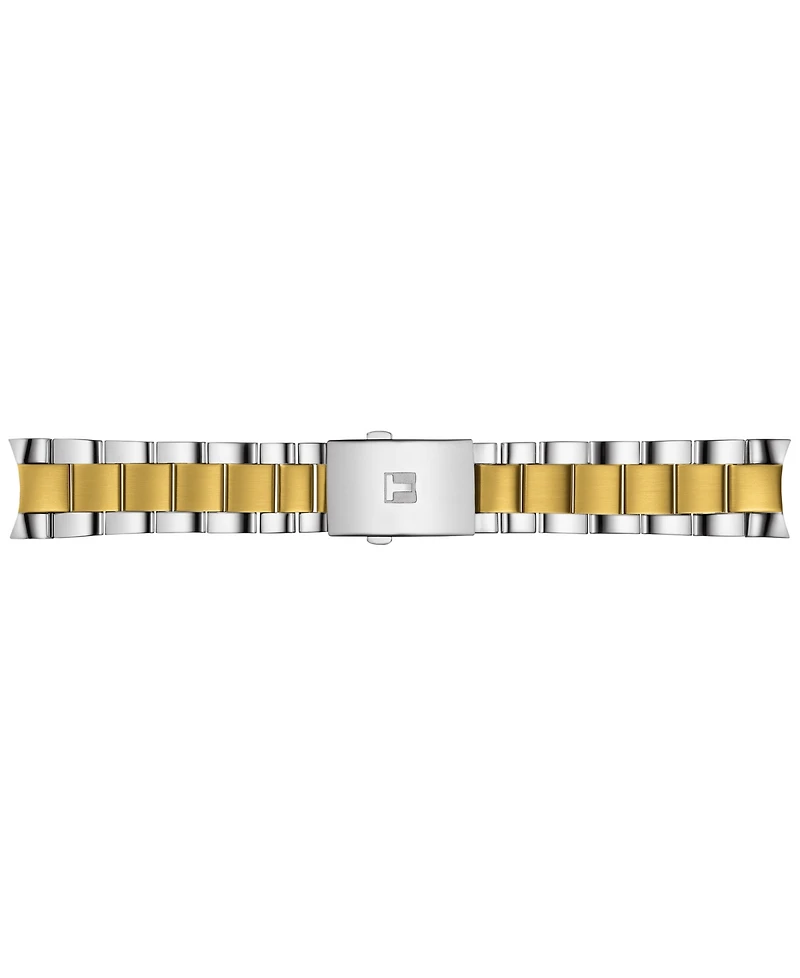 Tissot Men's Swiss Chronograph Chrono Xl Classic Two-Tone Stainless Steel Bracelet Watch 45mm