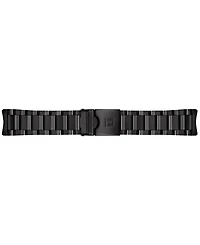 Tissot Men's Swiss Chronograph Supersport Black Stainless Steel Bracelet Watch 45.5mm