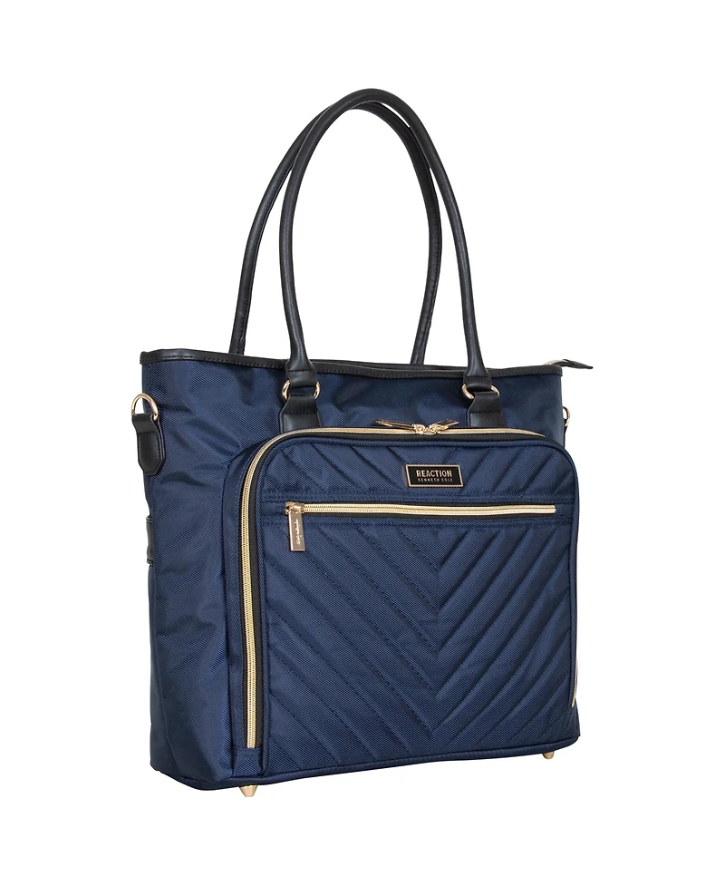 Kenneth Cole Reaction Chelsea Chevron 15" Laptop & Tablet Business Tote
