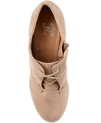 Journee Collection Women's Leona Lace Up Dress Shooties