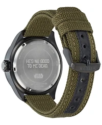 Star Wars by Citizen Boba Fett Cordura Fabric Strap Watch 43mm