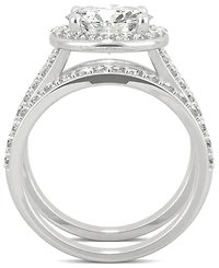 Charles & Colvard Moissanite Bridal Set (3-5/8 ct. t.w. Diamond Equivalent) 14k White Gold