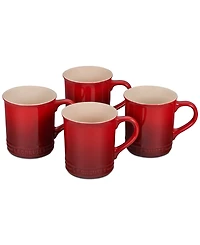Le Creuset 14 oz. Stoneware Set of Four Coffee Mugs
