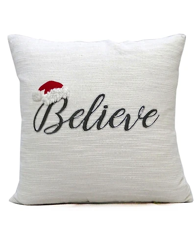 Vibhsa Believe Decorative Pillow, 20" x 20"