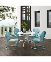 Tulip 5 Piece Outdoor Dining Set